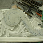 Fregio in marmo per caminetto - Studio dei Marmi Galleria Frilli